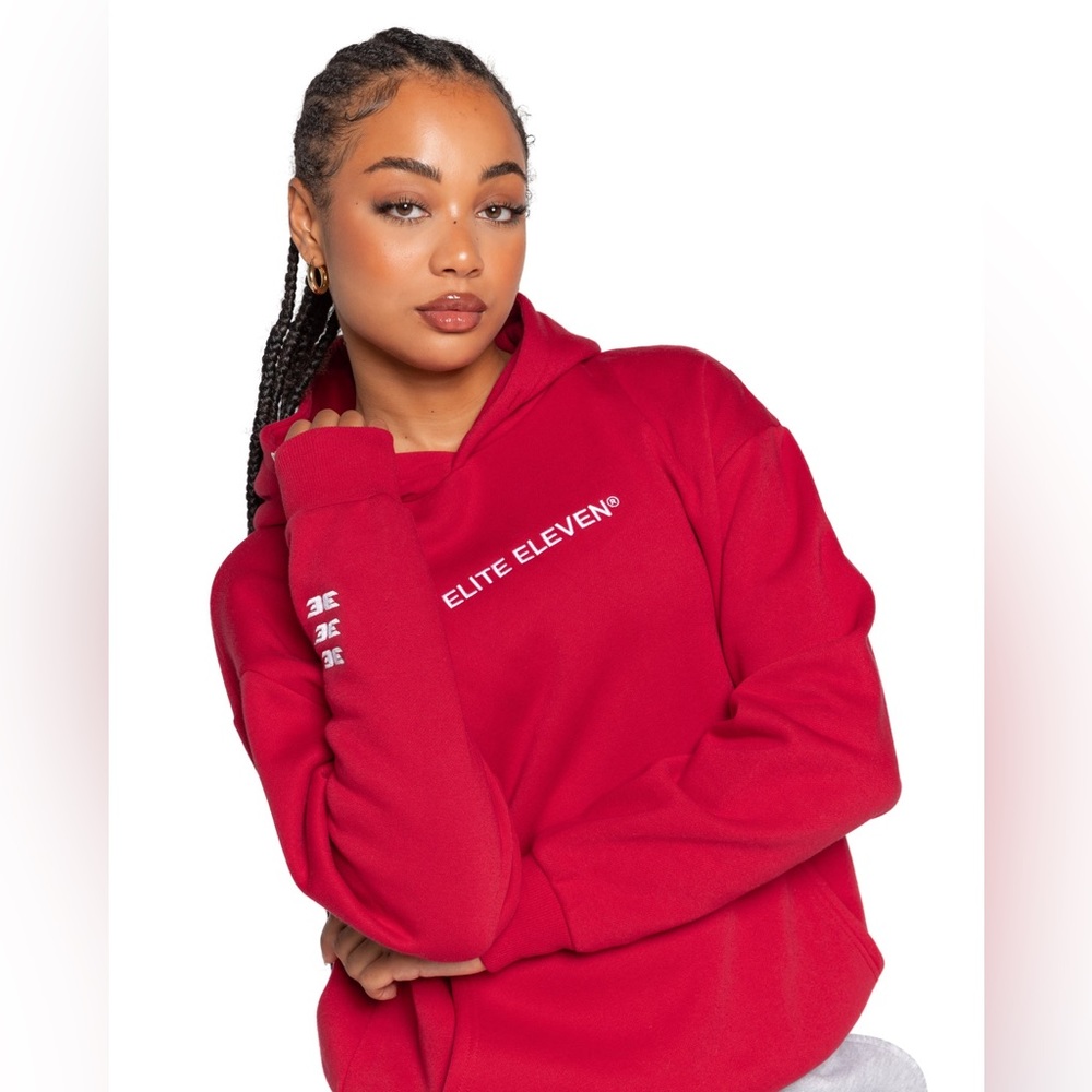 *BRAND NEW WITH TAGS* Red Elite Eleven Hoodie in size small